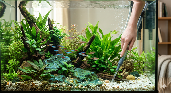 Blaualgen im Aquarium