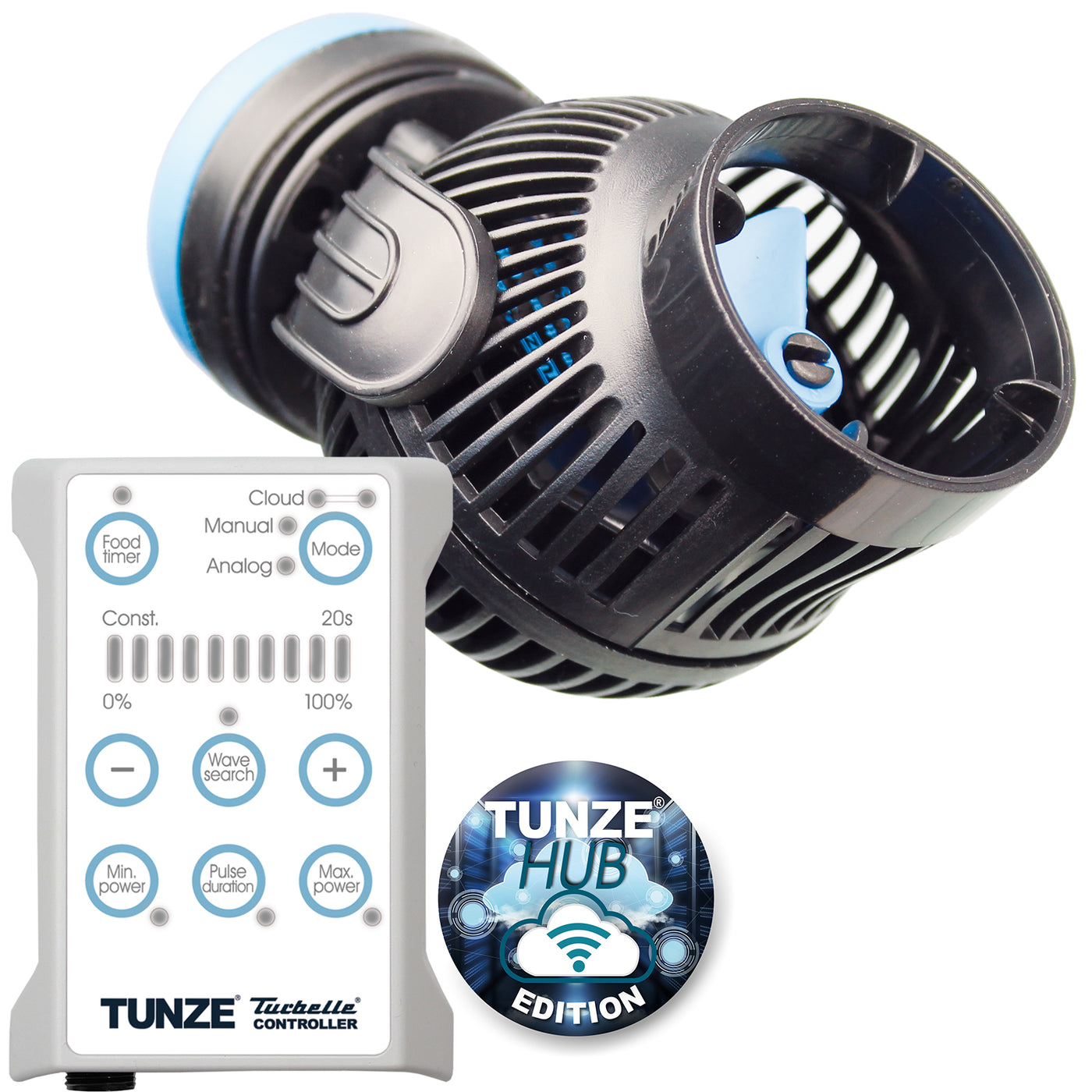 Tunze Turbelle® nanostream HUB 6095 – Die fortschrittliche Strömungspumpe für Ihr Aquarium