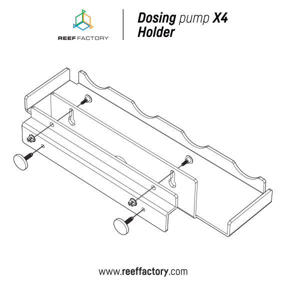 Reef Factory Dosing Pump X4 Holder