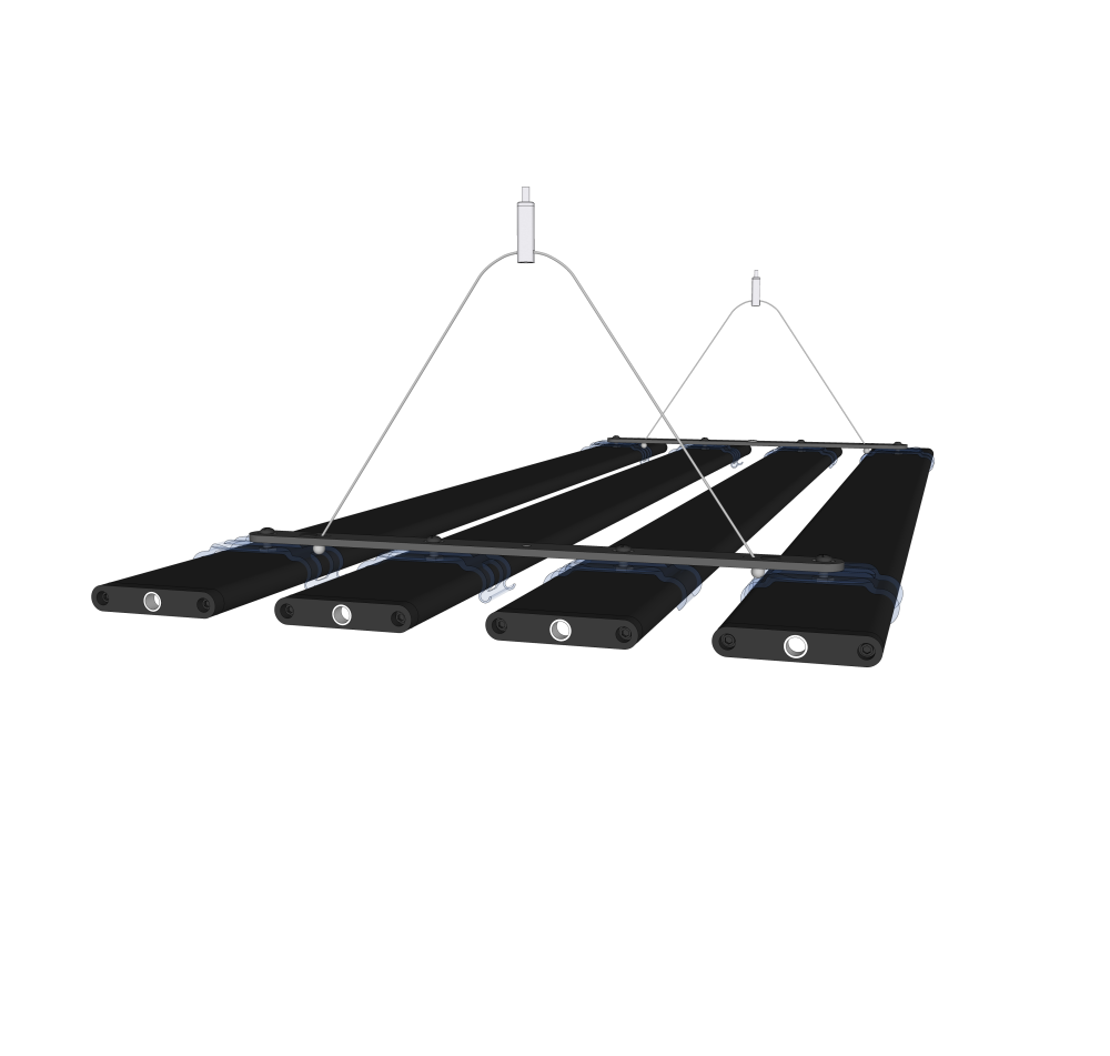 OTM Arm-Set Flat für AI BLADE (330mm/ 4 Blades)