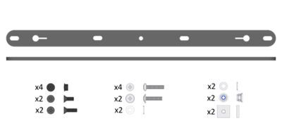 OTM Arm-Set Flat für AI BLADE (330mm/ 4 Blades)