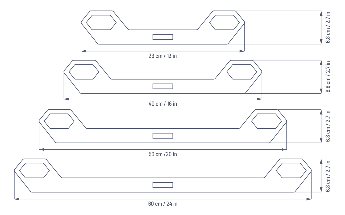 Reef Factory Reef Flare Bar 2 Profile Hanger Version 2