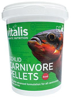 Cichlid Carnivore Pellets Süsswasser Ø 1mm