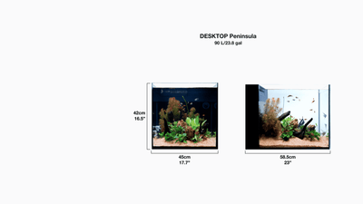Red Sea Desktop Peninsula Aquarium.
