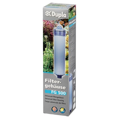 Dupla Filtergehäuse 500 ml, leer
