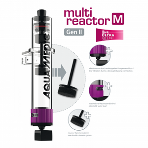 Aqua Medic multi reactor Gen 2 Größe M – Kompakter und effizienter Filter für mittlere Aquarien