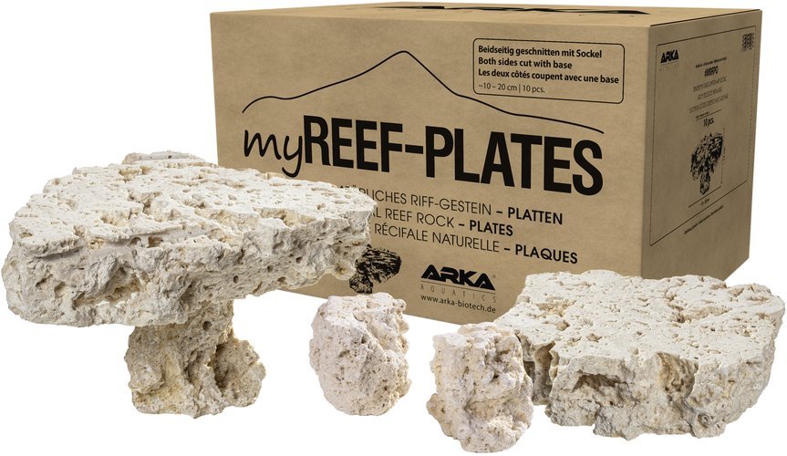 ARKA MYREEF-ROCKS Platten beidseitig geschnitten