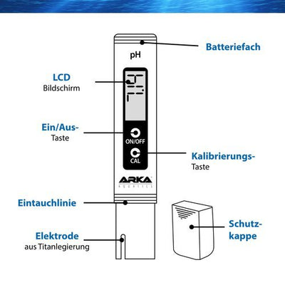 Arka pH-Meter / pH-Messgerät