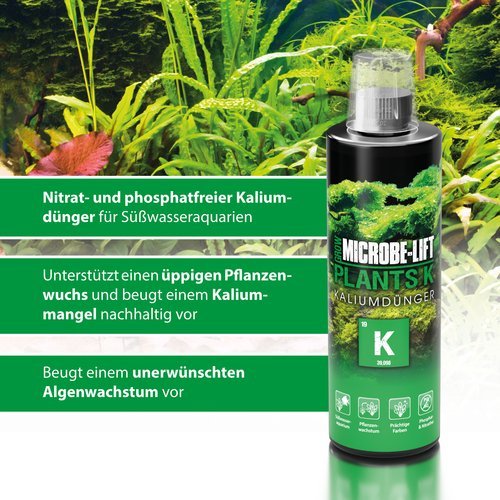 Microbe-Lift Plants K - flüssiger Kaliumdünger für Wasserpflanzen