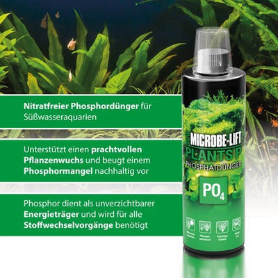 Microbe-Lift Plants P - flüssiger Phosphatdünger für Wasserpflanzen