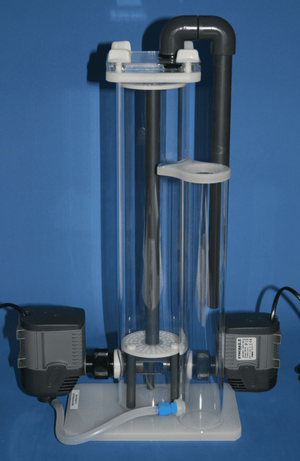 Produktbild des 1,5 Liter Zeolithfilters von Knepo: Selbstreinigender Zeolithfilter für Meerwasseraquarien.