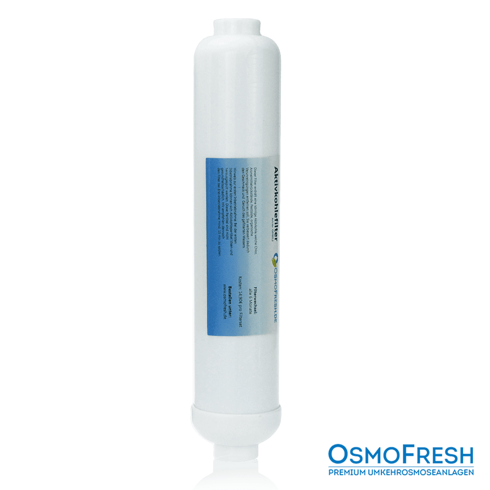 Aktivkohle Nachfilter 10 Zoll Osmofresh