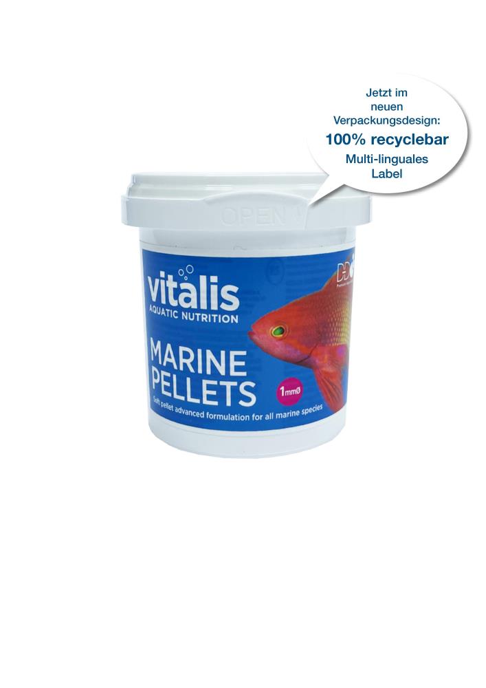 Vitalis Marine Pellets 1mm.