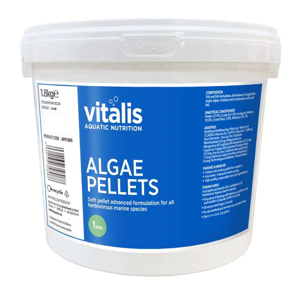 Vitalis Algae Pellets 1mm.