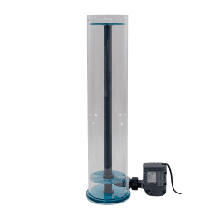  Fauna Marin Multifilter 3,0 Liter im Technikbecken eines Meerwasseraquariums.