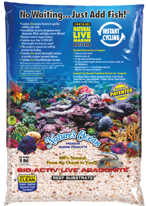 Aragonite Live Reef Substrate.