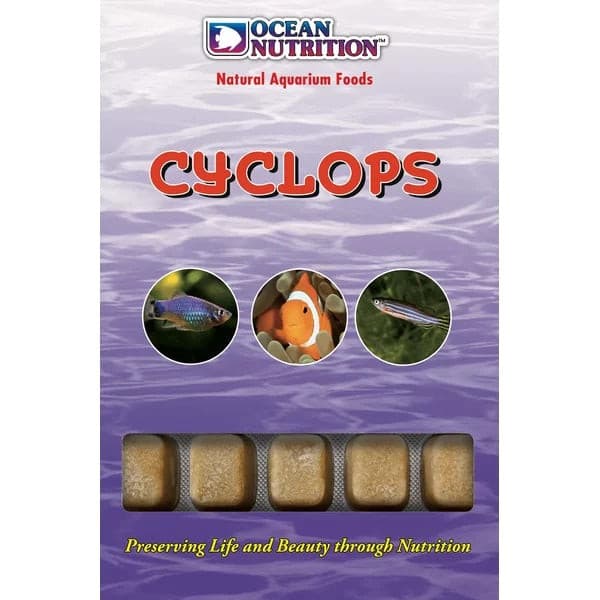 Cyclops 100 g, Frostfutter für alle Fische von Ocean Nutrition