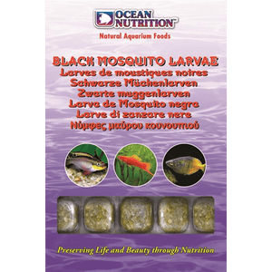 Ocean Nutrition Schwarze Mückenlarven 100 g, Blister Frostfutter