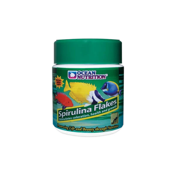 Ocean Nutrition Spirulina Flakes.