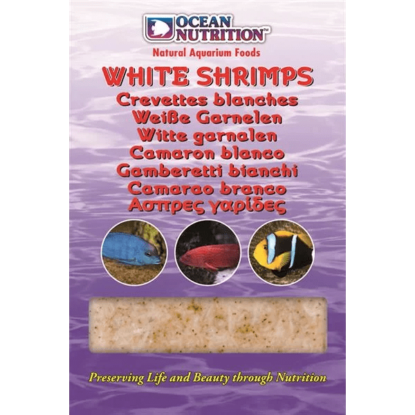 Ocean Nutrition White Shrimps 100 g, Platte.