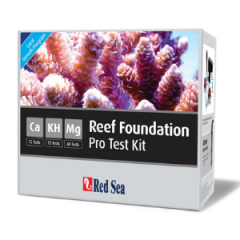 Red Sea Reef Foundation Pro Test Set CA + MG + KH