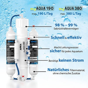 ARKA® myAqua380 - Umkehrosmoseanlage, bis zu 380L / Tag.